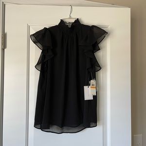 NWT 1.State flutter sleeve blouse
